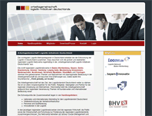 Tablet Screenshot of logistik-initiativen.de